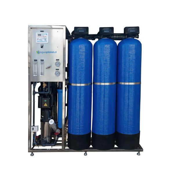 Planta Purificadora de agua osmosis inversa todo en uno 750 litros por hora