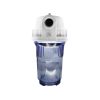 Carcasa para Filtro 4,5" x 10" transparente DOBLE o-ring Eco premium salida 1" - Imagen 2
