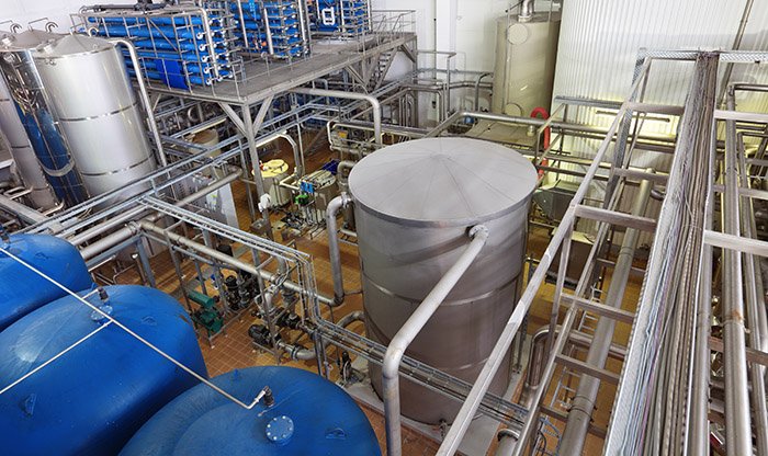 Planta de tratamiento de agua para procesos industriales